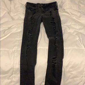 SOLDDDD  Black Ripped Jeans